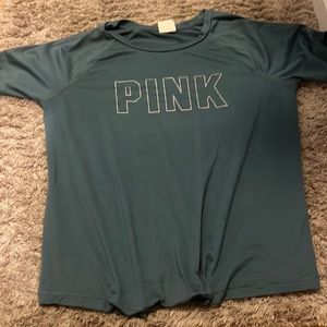 blue women’s small t-shirt from PINK